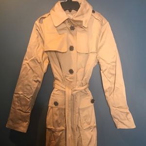New York & Company Trench Coat Medium